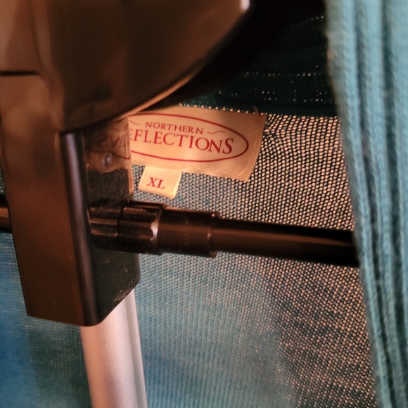 Vibrant Blue Open Cardigan with Matching Cami - Picture 5 of 6